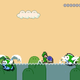 Mario can now walk on water if he’s carrying an item and running while in the Frog suit, something that wasn’t in Super Mario Bros. 3.